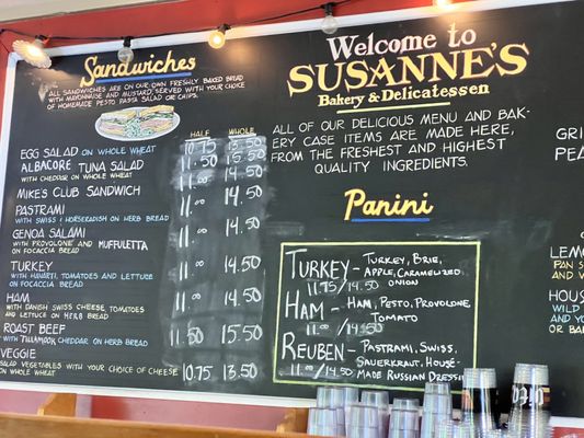 Menu photo 2 Susannes Bakery Gig Harbor, WA