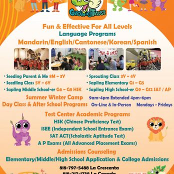Growing Trees - Language Schools Near Me - Glendale, California