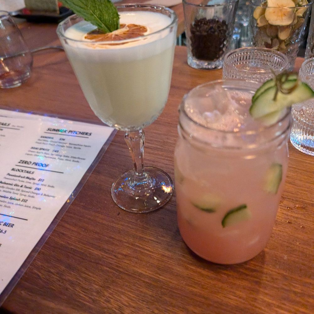 Block Kitchen + Bar - Yuzual Suspect (left) Watermelon Splash. - Sandwiches Near Me - Banff, Alberta Block Kitchen + Bar - Yuzual Suspect (left) Watermelon Splash. - Sandwiches Near Me - Banff, Alberta