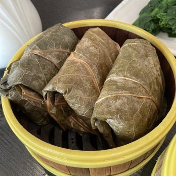 Chef Tony Dim Sum - sticky rice wrapped in lotus leaf - Dim Sum Near Me - Arcadia, California