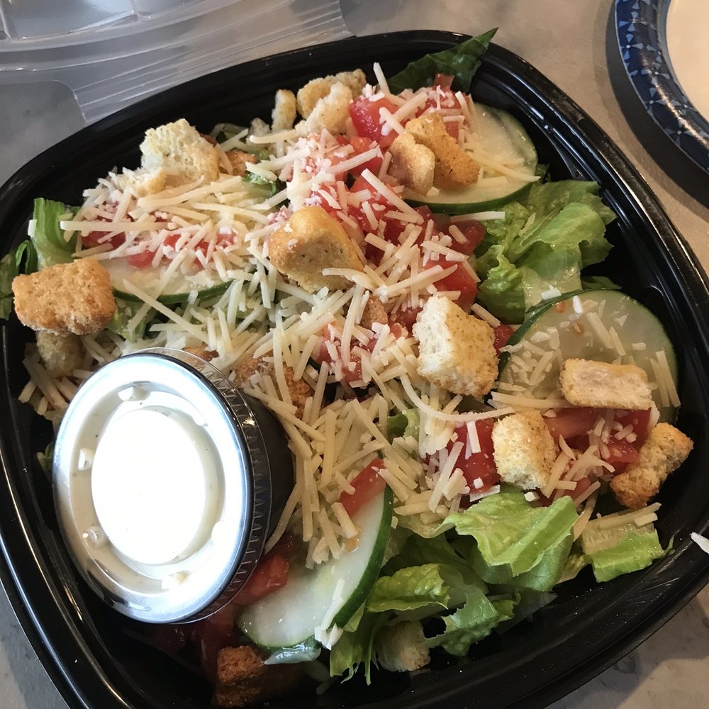 J. Burns’ Pizza Shop - Small chef salad with Ranch - Pizza Near Me - Winter Haven, Florida J. Burns’ Pizza Shop - Small chef salad with Ranch - Pizza Near Me - Winter Haven, Florida