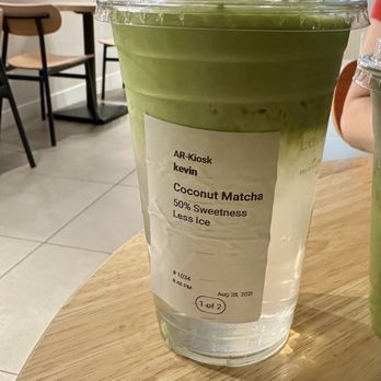 Da Vien Coffee - Coconut Matcha. YUM! - Coffee & Tea Near Me - Arcadia, California
