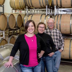 Cote Bonneville - The family in the winery.