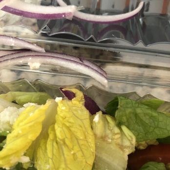 Crave Kabob - Bad lettuce in Greek salad! - Mediterranean Near Me - Chicago, Illinois