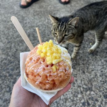 Kukuiula Market - Shaved ice - Guava Lychee with Vanilla/Mac ice cream - Grocery Near Me - Koloa, Hawaii Kukuiula Market - Shaved ice - Guava Lychee with Vanilla/Mac ice cream - Grocery Near Me - Koloa, Hawaii