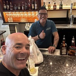 Finally, the man has returned!!! Great drinks and fun. Welcome home Miguel!! Finally, the man has returned!!! Great drinks and fun. Welcome home Miguel!!