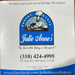 Julie Anne's Bakery & Cafe - It's that time of year...guess what's in the box!
