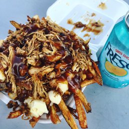 Lemongrass Chicken Poutine