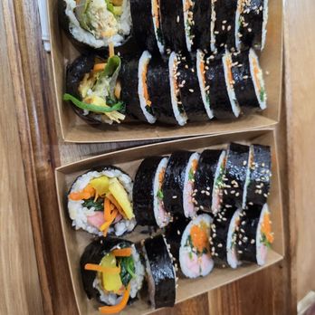 Baro Gimbap - tuna kimbab sausage kimbam - Korean Near Me - Fullerton, California