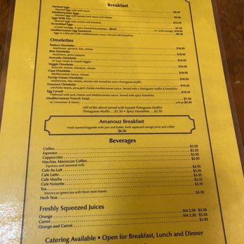 Amanouz Cafe - Menu - Moroccan Near Me - Northampton, Massachusetts Amanouz Cafe - Menu - Moroccan Near Me - Northampton, Massachusetts
