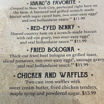Five Oaks Farm Kitchen - Menu - Breakfast & Brunch Near Me - Sevierville, Tennessee Five Oaks Farm Kitchen - Menu - Breakfast & Brunch Near Me - Sevierville, Tennessee