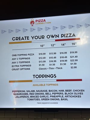 Menu photo 3 Sacramento Pizza Connection Sacramento, CA