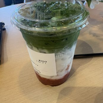 Tram Cream Coffee - Matcha Strawberry - Coffee & Tea Near Me - Sacramento, California Tram Cream Coffee - Matcha Strawberry - Coffee & Tea Near Me - Sacramento, California