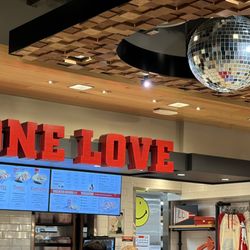 Raising Cane's Chicken Fingers - The "Caniac" at Canes keeps us "staying alive" with the retro disco "feel."