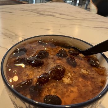 Dolan's Uyghur Cuisine - Yogurt with raisins , crushed walnut and honey .. delicious! - Turkish Near Me - Rowland Heights, California