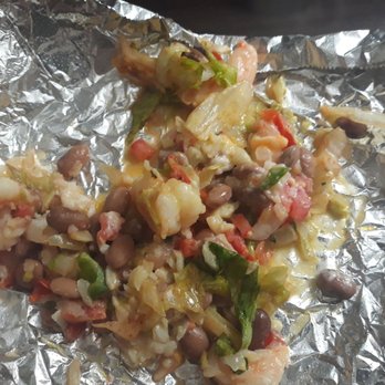 La Cabaña Taqueria - How I had to finish my shrimp burrito after it fell apart! - Mexican Near Me - Santa Cruz, California La Cabaña Taqueria - How I had to finish my shrimp burrito after it fell apart! - Mexican Near Me - Santa Cruz, California