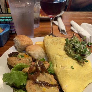 The Basics - Pork belly omelette and fried green tomatoes - Southern Near Me - Wilmington, North Carolina The Basics - Pork belly omelette and fried green tomatoes - Southern Near Me - Wilmington, North Carolina