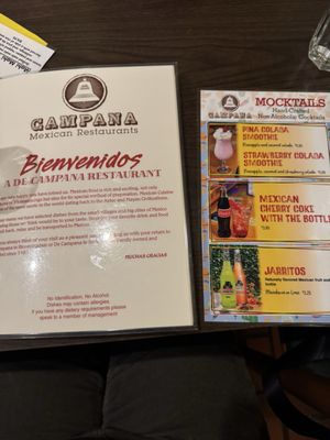 Menu photo 3 De Campana Bensenville, IL Menu photo 3 De Campana Bensenville, IL