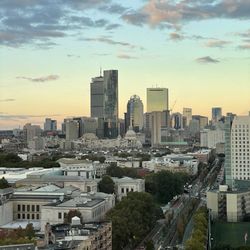 Massachusetts College of Art and Design - Boston skyline