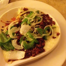 Queso with chorizo w/homemade tortillas!