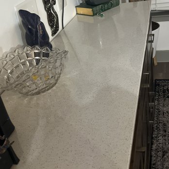 Galaxy Granite - Custom cut stone for a piece of furniture. - Kitchen & Bath Near Me - Orlando, Florida