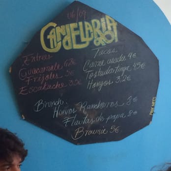 Candelaria - The food menu at Candelaria - Mexican Near Me - Paris, 75