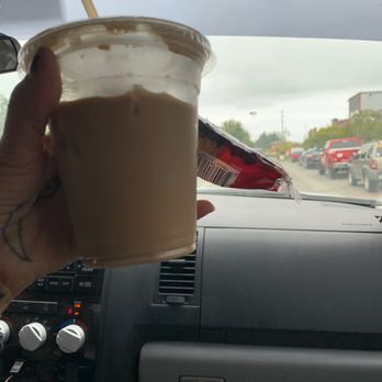 Mean Bean Coffee - got a small iced latte with oat milk - Coffee & Tea Near Me - Port Townsend, Washington