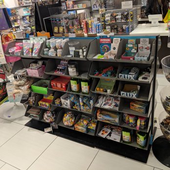 The Game Chest - Shelves just in front of the cash register - Toy Stores Near Me - Irvine, California