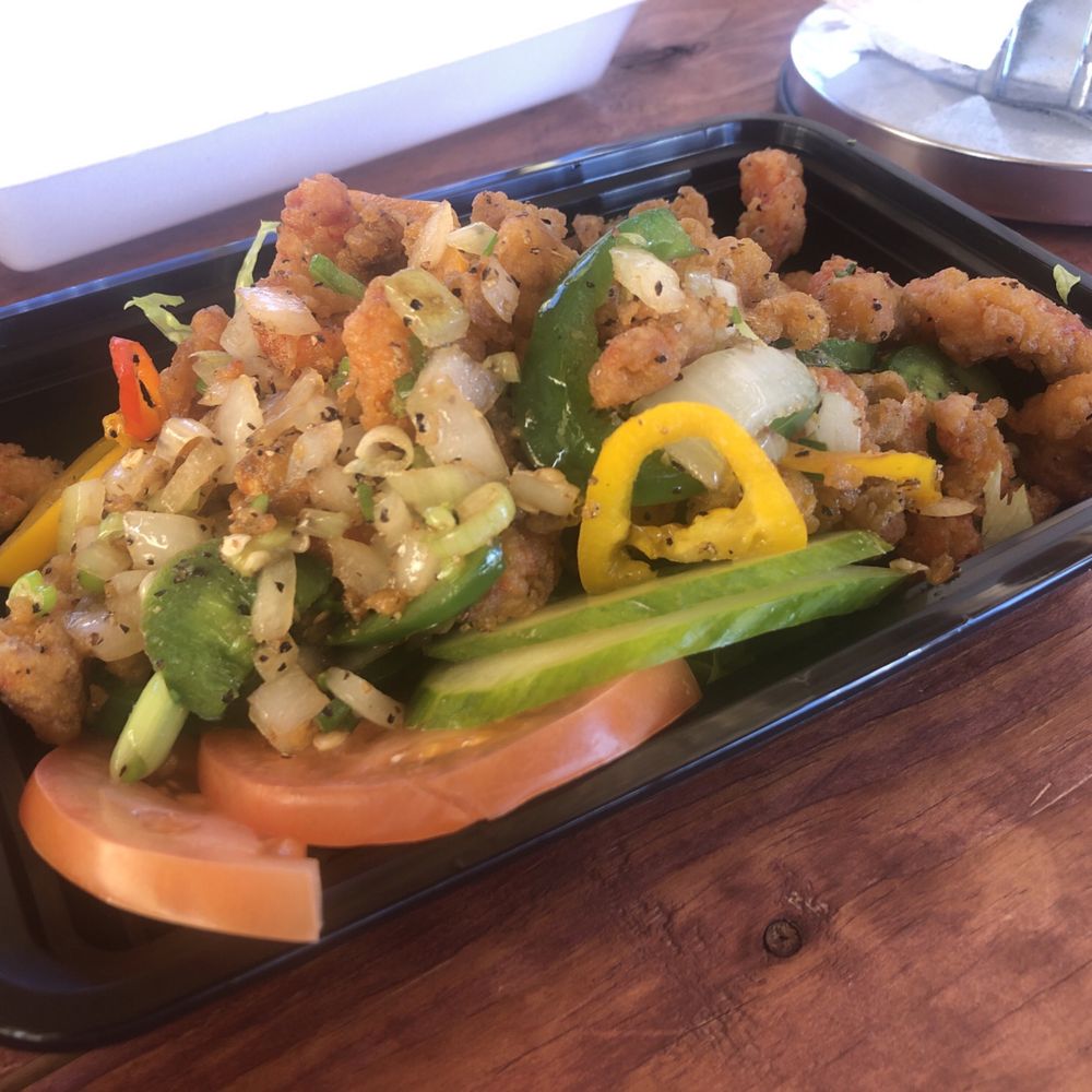 Com Tam Pa Phi - Salted pepper crawfish - Food Trucks Near Me - Austin, Texas Com Tam Pa Phi - Salted pepper crawfish - Food Trucks Near Me - Austin, Texas