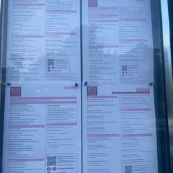Bon Appetit - Menu