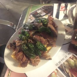 The food was really bad.Cold, not Medium how we wanted and bad meat, high prices. Never ever again !!!