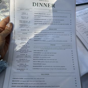 Ospi Costa Mesa - Pizza Near Me - Costa Mesa, California