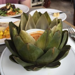 Cool artichoke starter