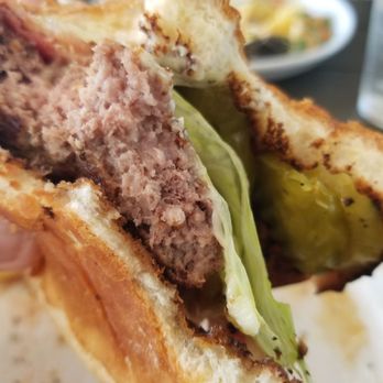 District 7 Grill - District Burger. Really good but I asked for Medium Rare and it was Medium Well. I bit towards the center to see if it was bloody red - Breakfast & Brunch Near Me - Houston, Texas