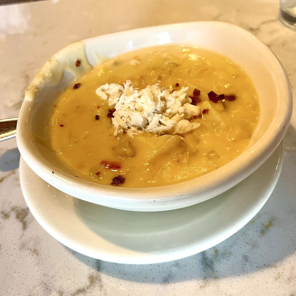 Bonefish Grill - Corn Chowder & Lump Crab - Seafood Near Me - Egg Harbor Township, New Jersey Bonefish Grill - Corn Chowder & Lump Crab - Seafood Near Me - Egg Harbor Township, New Jersey