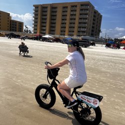 Pedego Electric Bikes New Smyrna Beach - Ride on the beach