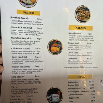 Fat Stork - Menu - New American Near Me - Davie, Florida