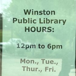 Winston Public Library - Hours are different than on the website