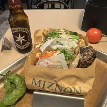 Miznon - Lamb Kebab Pita Rotisserie Broken Chickenchicken - Mediterranean Near Me - Los Angeles, California Miznon - Lamb Kebab Pita Rotisserie Broken Chickenchicken - Mediterranean Near Me - Los Angeles, California
