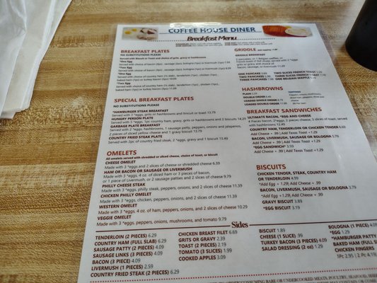 Menu photo 1 Coffee House Waffle Shop West Jefferson, NC Menu photo 1 Coffee House Waffle Shop West Jefferson, NC
