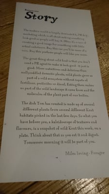 Menu photo 4 Restaurant Story London, XGL Menu photo 4 Restaurant Story London, XGL