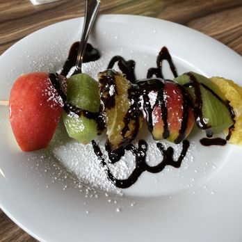 Restaurant Altes Forsthaus - Fruit stick - came with the kids meal - German Near Me - Braunlage, NI Restaurant Altes Forsthaus - Fruit stick - came with the kids meal - German Near Me - Braunlage, NI
