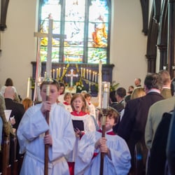 Saint James' Episcopal Church - The recession on Easter Sunday, 2015