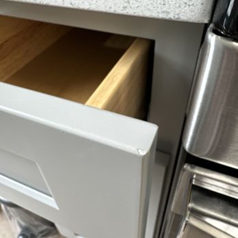 Great Love Kitchen and Bath - Chipped drawer. - Kitchen & Bath Near Me - Brooklyn, New York