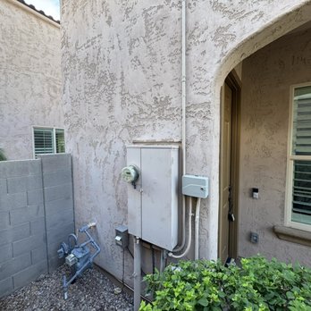 Nova Home Solutions - Exterior Conduit for EV charger to the Garage. - Security Systems Near Me - Glendale, Arizona Nova Home Solutions - Exterior Conduit for EV charger to the Garage. - Security Systems Near Me - Glendale, Arizona