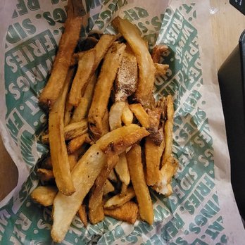 Wingstop - Ice cold fries with no seasoning - Chicken Wings Near Me - Burlington, North Carolina