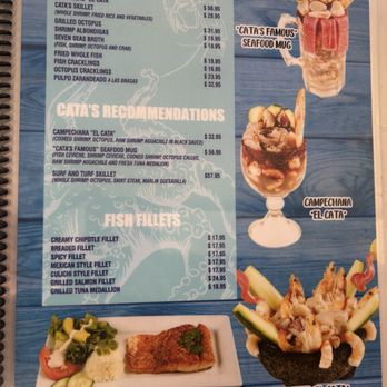 El Cata - Menu - Seafood Near Me - Lemon Grove, California