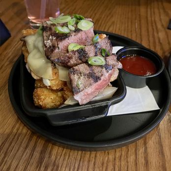 Courthaus Social - Steak and cheese tots (happy hour) - Sports Bars Near Me - Arlington, Virginia
