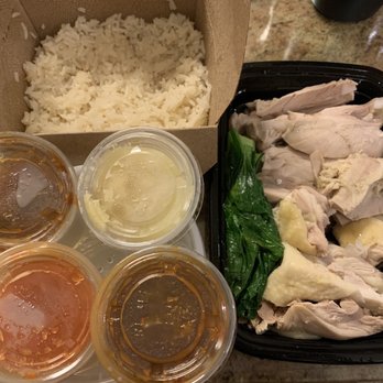 Red Chicken Thai - Steamed Chicken rice set (dark meat) - Thai Near Me - San Gabriel, California