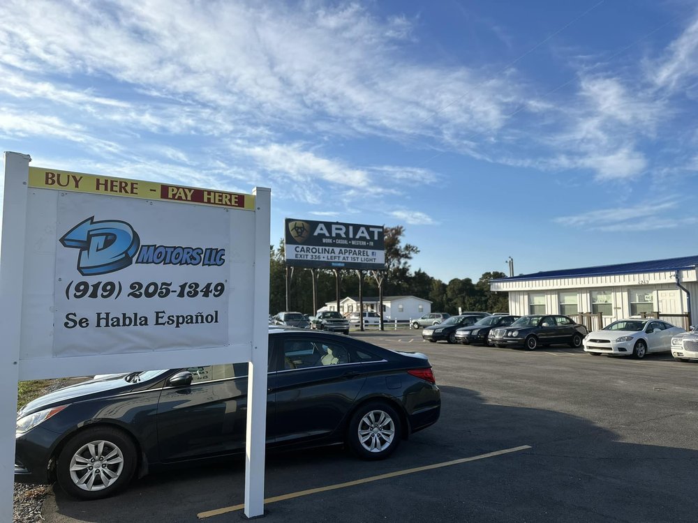 D MOTORS Updated August 2024 4243 US Hwy 70 E, Smithfield, North